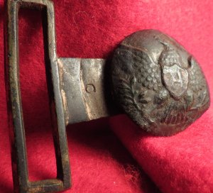 Militia Artillery Officer Two-Piece Buckle - Tongue Only - Priced Reduced